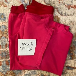 SHOCKING PINK FIGS SET